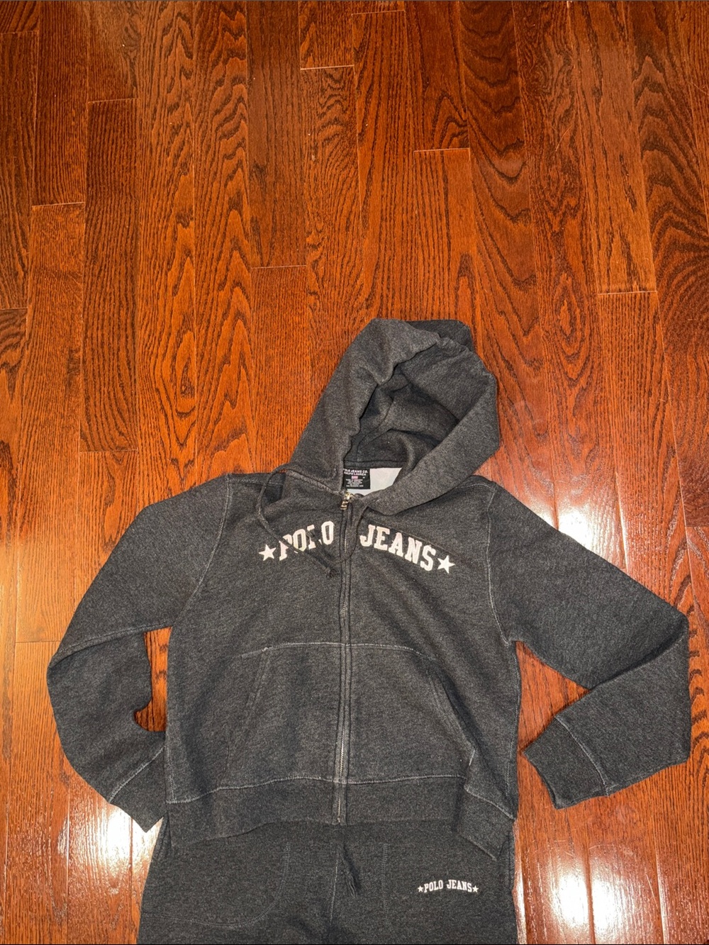 Vintage Polo Jeans Co. Ralph Lauren Fleece Tracksuit. - Picture 2 of 5